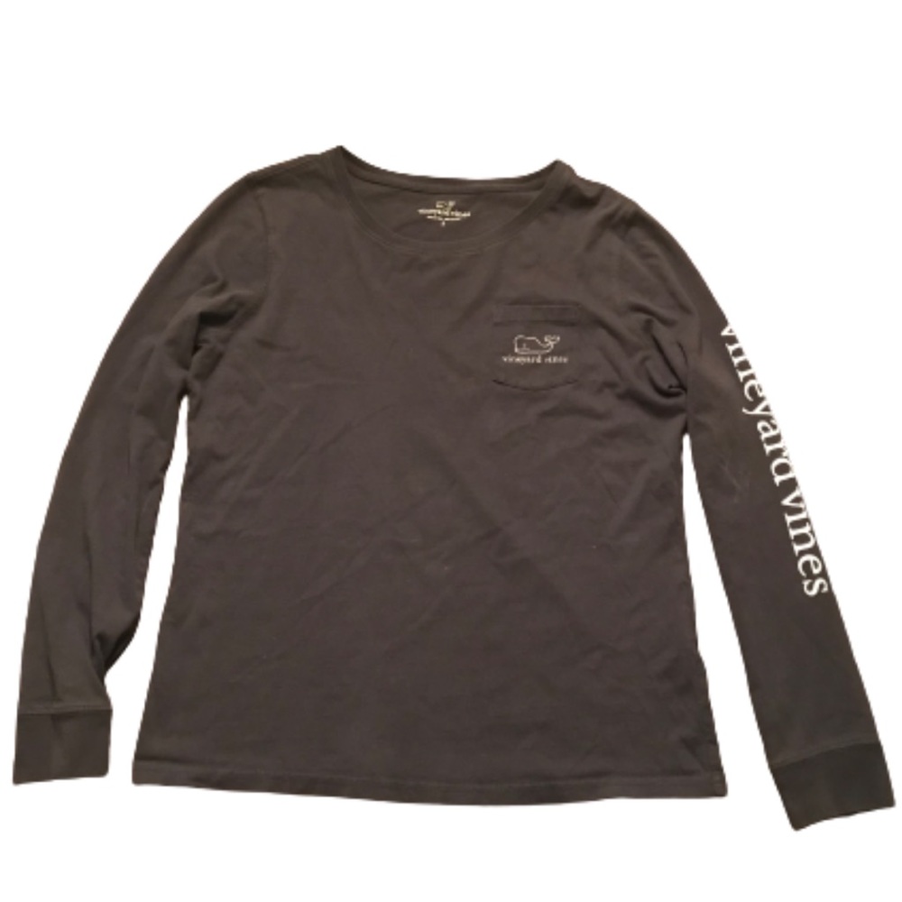 Black Vineyard Vines Long T-shirt Size S